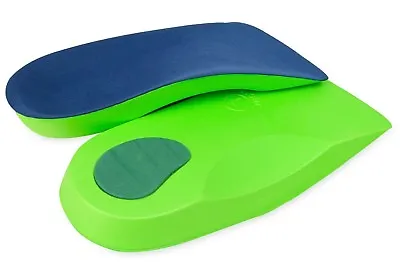 £4.25 • Buy 3/4 Orthotic Insoles For Arch Support Plantar Fasciitis Flat Feet Back Heel Pain