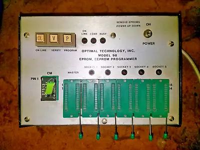 Optimal Technology Model 98 EPROM Programmer • $44.99