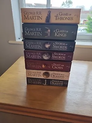 Complete Game Of Thrones Books 1-7 • £34.99