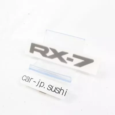 Mazda Genuine Rx-7 Rx7 Fd3s Fc3s Rear Emblem Badge Ornament Spirit-r Jdm Oem New • $108.23