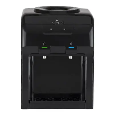 3 4 & 5 Gal  Black Countertop Room Cold Water Cooler Free Standing Dispenser  • $116.99