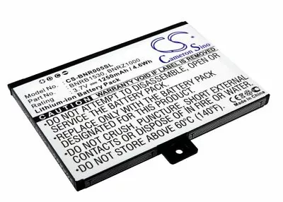 1250mAh Battery For Barnes&Noble 005BNRV100BNRZ100NOOK Classic;BNRB1530 • $16.19