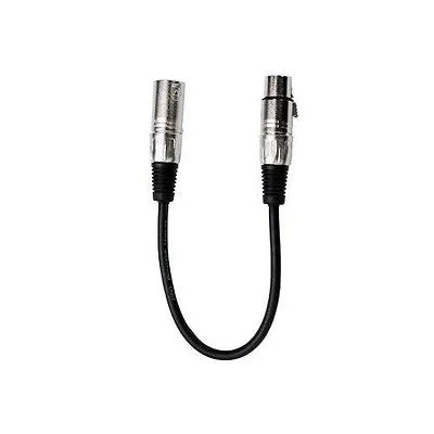1 Ft. XLR Male To XLR Female Connector Microphone Audio Cable ADC203M  (Lot) • $13.99
