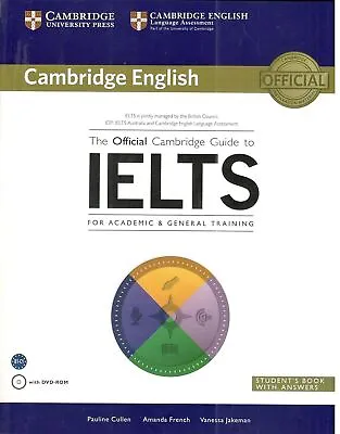 FAST SHIP - The Official Cambridge Guide To IELTS By Pauline Cullen (DVD ROM) • £22.84