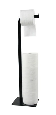 $45 • Buy Freestanding Toilet Roll Holder With Storage And Dispenser | By ASPECT Homewares