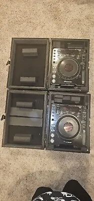 Pioneer DJ CDJ-1000MK3 CD DJ Digital Turntables - PAIR W/Road Cases - 2 Pieces • $569.69