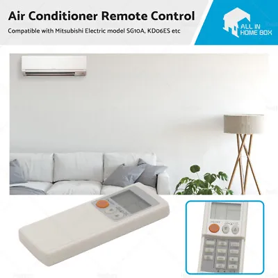 $17.99 • Buy Electric Air Conditioner Replace Remote Control Suitable For Mitsubishi SG10A