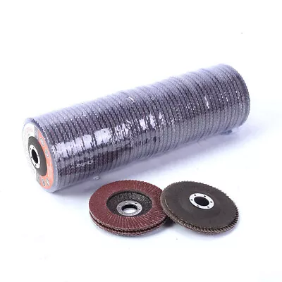 £18.29 • Buy 50Pcs 4.5  FLAP DISCS 115mm GRINDING WHEELS 60 Grit Angle Grinder SANDING GRIT
