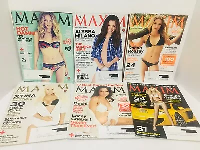 Maxim Magazines 2013 Ronda Rousey Christina Aguilera Paulina Gretsky • $8.99