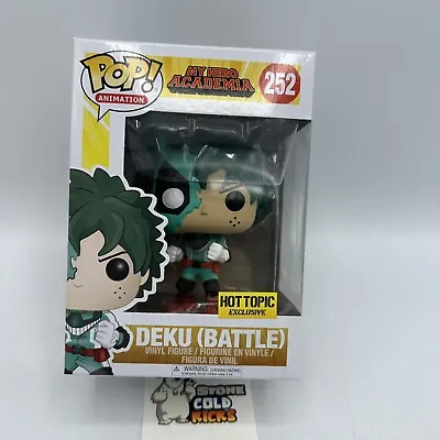 Funko Pop! Vinyl: My Hero Academia - Deku (Battle) - Hot Topic (HT) (Exclusive) • $13.99