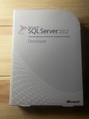 Microsoft SQL Server 2012 Developer Edition With Product Key • $29.97