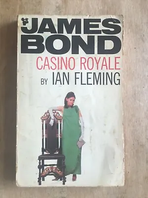 £28 • Buy CASINO ROYALE White Series FIRST 1st/28th Print 1969 PAN Ian Fleming James Bond