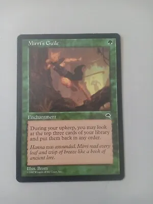 Mirri's Guile Tempest Green Rare MTG • $25.90