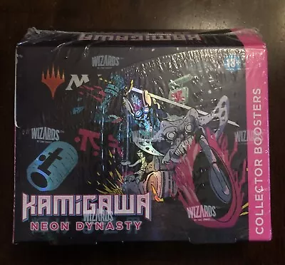 Magic The Gathering Kamigawa: Neon Dynasty Collector Booster Box - 12 Packs • $200