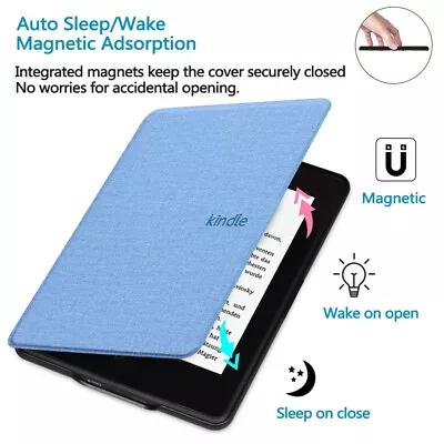 AU Smart Folding Folio Case Cover For Amazon Kindle Paperwhite 5/Basic • $12.99