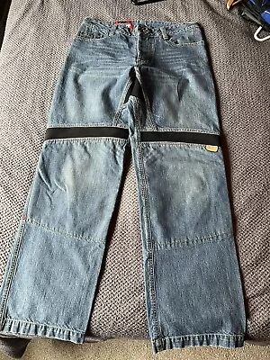 ICON Men’s Motorcycle Jeans Pants Size 38 (37 By Measure) • $55