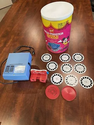 Gaf Vintage View Master Theatre Disney Projector With Reels And View-master • $25
