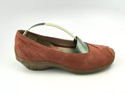 Merrell Isabella Porcelain Rose Slip On Suede Casual Shoes J46608 Womens Sz 8 • $20.99