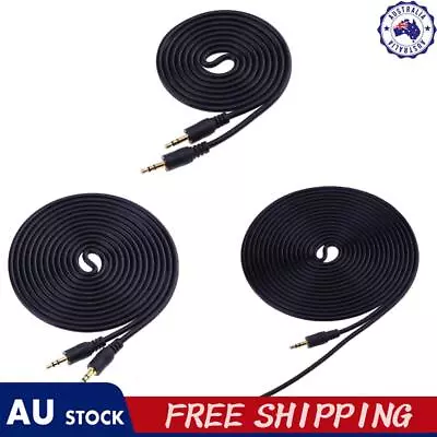 AUX Cable 3.5mm Stereo Audio Extension Male To Male Auxiliary Car Cord • $8.69