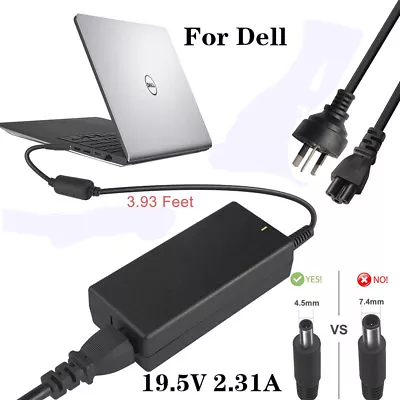45W AC Adapter Charger For Dell XPS 13 9360 9343 Ultrabook Laptop • $18.99