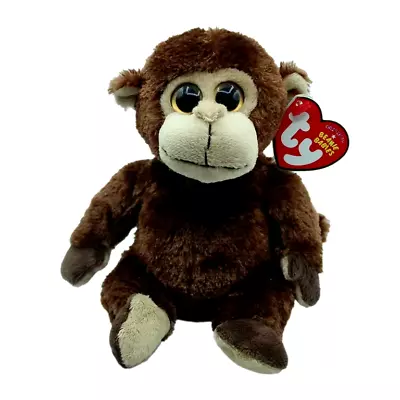 Ty Beanie Baby - VINES THE MONKEY BIG EYES 6 ...NEW With Mint Tags • $22.50