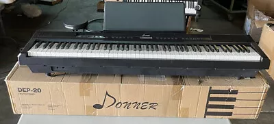 Donner DEP-20 88 Key Weighted Digital Piano Portable Full Size Electric Keyboard • $199