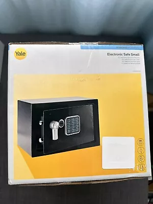 Yale Small Electronic Safe Lock Home House Office Cash Money Valuables Passport • £45