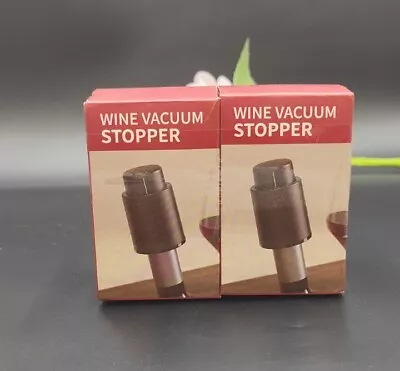 $8 • Buy Vacu Vin Wine Saver Extra Corks 2 Pack Vacuum Stoppers New Sealed