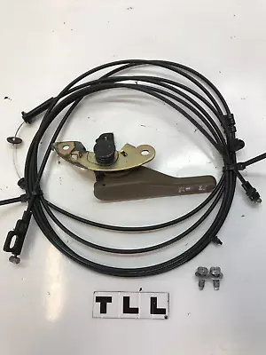 $68.99 • Buy 90-96 Nissan Z32 300zx Fuel Tank Door Lid Trunk Release Cable Handle Oem