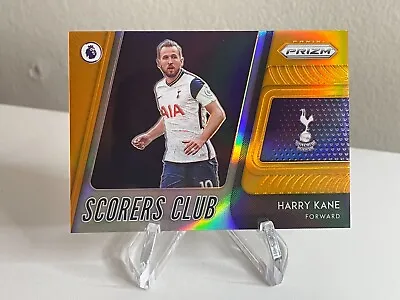 Harry Kane /25 ORANGE SCORERS CLUB 2020-21 Panini Prizm Premier League EPL #11 • $99.99