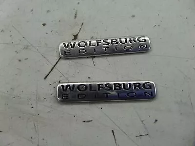 VW Jetta Wolfsburg Edition Fender Emblem MK4 00-05 OEM • $14.99