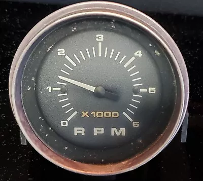 Vintage Mercury Quicksilver Tachometer 4cyl 6cyl 8cyl • $39.95