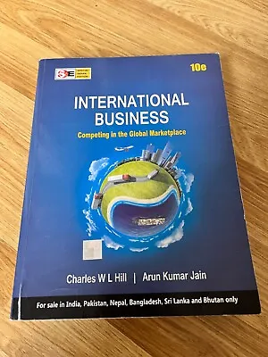 £10 • Buy International Business By Charles W. L. Hill (Paperback, 2014)