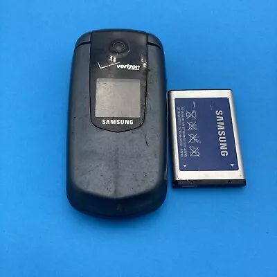 Vintage Samsung Smooth SCH-U350 - Blue ( Verizon ) Cellular Flip Phone • $8.99