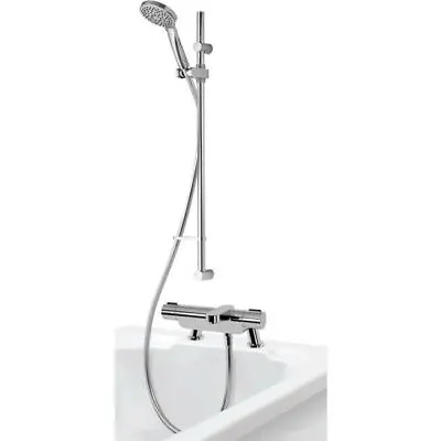 £364.86 • Buy Aqualisa Midas 220 Thermostatic Exposed Bath Filler Mixer Shower Chrome MD220BSM