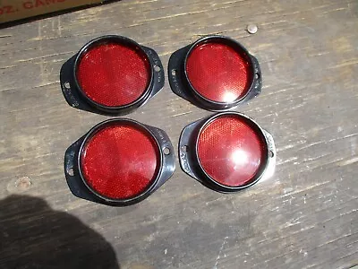 Nos Vintage Original Set Of 4 Guide Truck Reflectors • $55