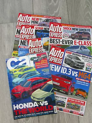 Auto Express & CAR Magazines  Bundle All 2023 • £5.99