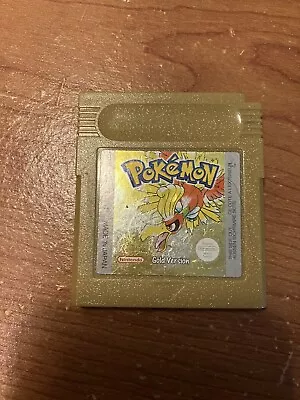 Pokemon: Gold Version (Nintendo Game Boy Color 2001) - European Version • £12
