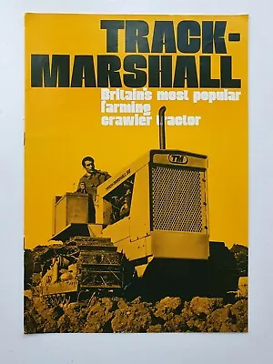 Track Marshall 56 75c 75h 90 Crawler Tractor Sales Brochure • £29.99