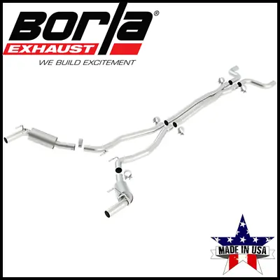 Borla ATAK Cat-Back Exhaust System Fits 2010-2013 Chevrolet Camaro SS 6.2L V8 • $1286.99