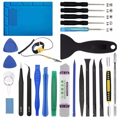 Laptop Repair Tool For PC Computer IPhone MacBook Ipad Tab GPS ESD Band Mat Kit • $27.90