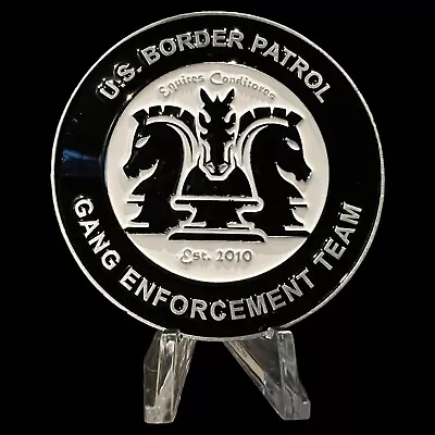 US Border Patrol Gang Enforcement Team Unit Challenge Coin • $25
