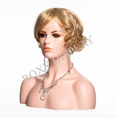 Hot Selling Female Plastic Mannequin Head Bust Display #PS-H11F • $40