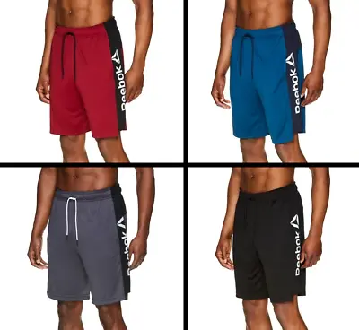 Reebok Men's Active Knit Amped Training Athletic Gym Shorts Pick Your Color/Size • $11.88