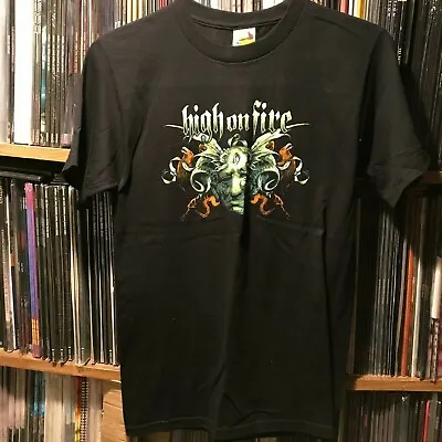 HIGH ON FIRE - Collage Head T-shirt - Size Small S - Stoner Doom Metal • $24.99