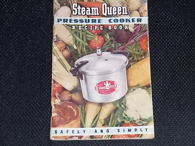 Vintage 1959  Steam Queen  Pressure Cooker Recipe Book( Rare) • $8