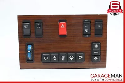 86-91 Mercedes W126 420SEL Zebrano Heat A/C Temperature Climate Control OEM • $210