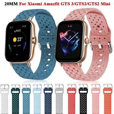 20mm Silicone Watch Band For Amazfit Bip GTS 2e Strap Huami GTS2 3 Mini GTR 42mm • $6.32