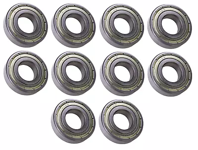 (10 Each) R10-ZZ Shielded Radial Ball Bearing 5/8 ID X 1-3/8 OD X 11/32 Wide • $13.99