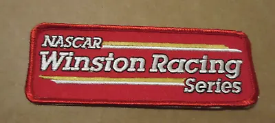 Nascar Winston Racing Series Iron On Patch Vintage (New Old Stock) • $6